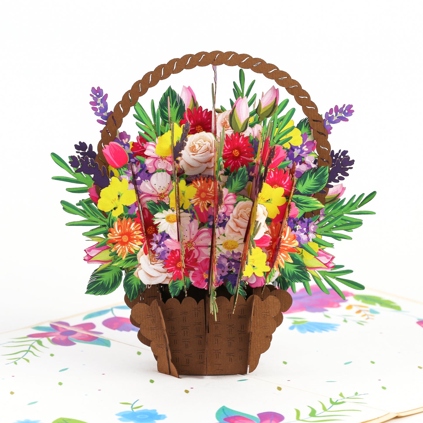 Mixed Flower Basket